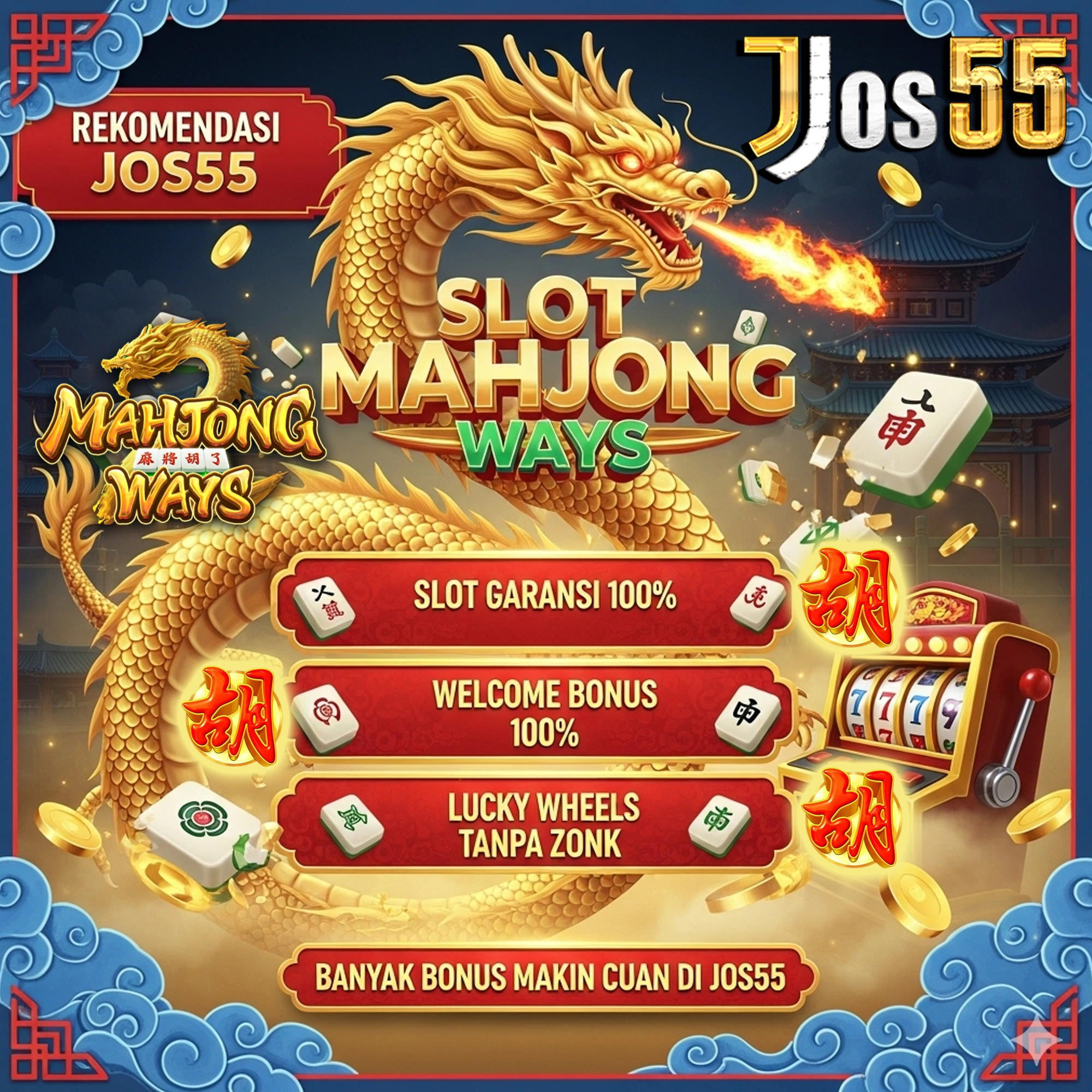 JOS55 ♍️ Akses Panel Utama Khusus pengguna Smartphone & Iphone